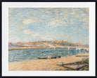 Alfred Sisley Print, The Bank at Saint-Mammès (c 1884)