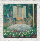 Henri Martin Print, The Kitchen Window on the Garden at Marquayrol