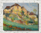 Henri Martin Print, The Great House of La Combe in Labastide-Du-Vert in Summer