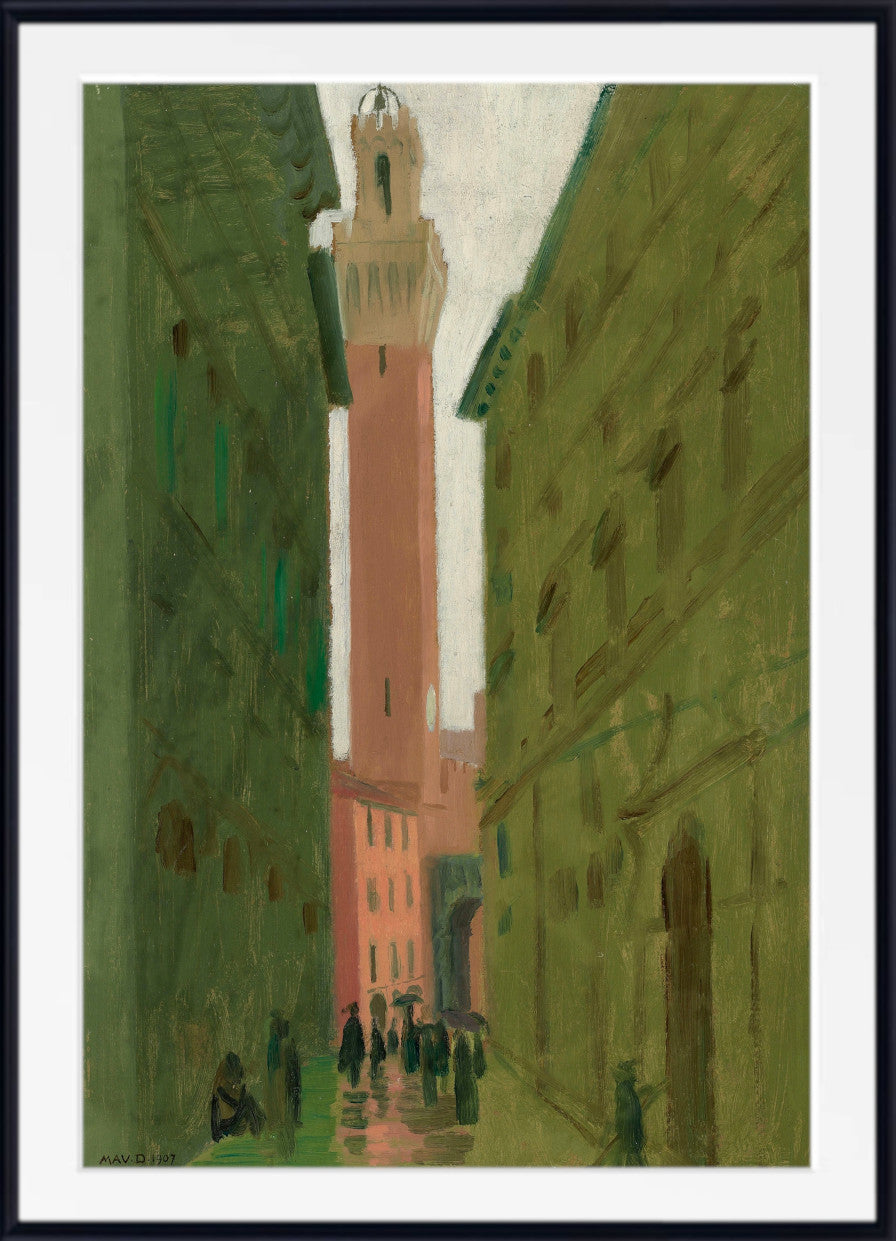 La Mangia, Sienne (1907) by Maurice Denis