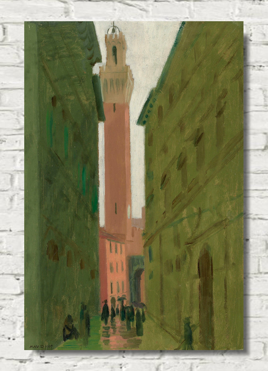 La Mangia, Sienne (1907) by Maurice Denis