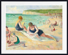 Maximilien Luce Print, The beach of Mers-les-Bains (1934)