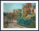 La Promenade (Une Rue en Ile-de-France) (circa 1875), Armand Guillaumin