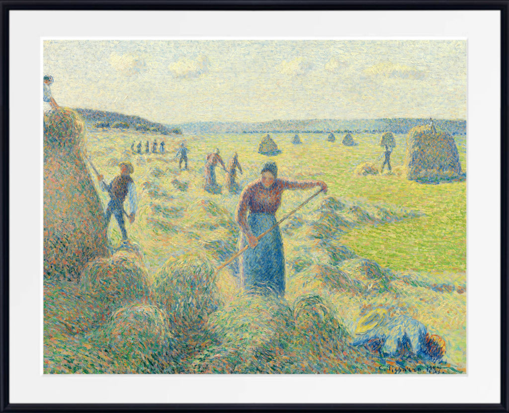 La Récolte des Foins (The Hay Harvest), Éragny by Camille Pissarro