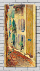 Pierre Bonnard Print, The Street with Green Shutters (1935)