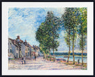 Alfred Sisley Print, The Seine at Bougival (1876-77)