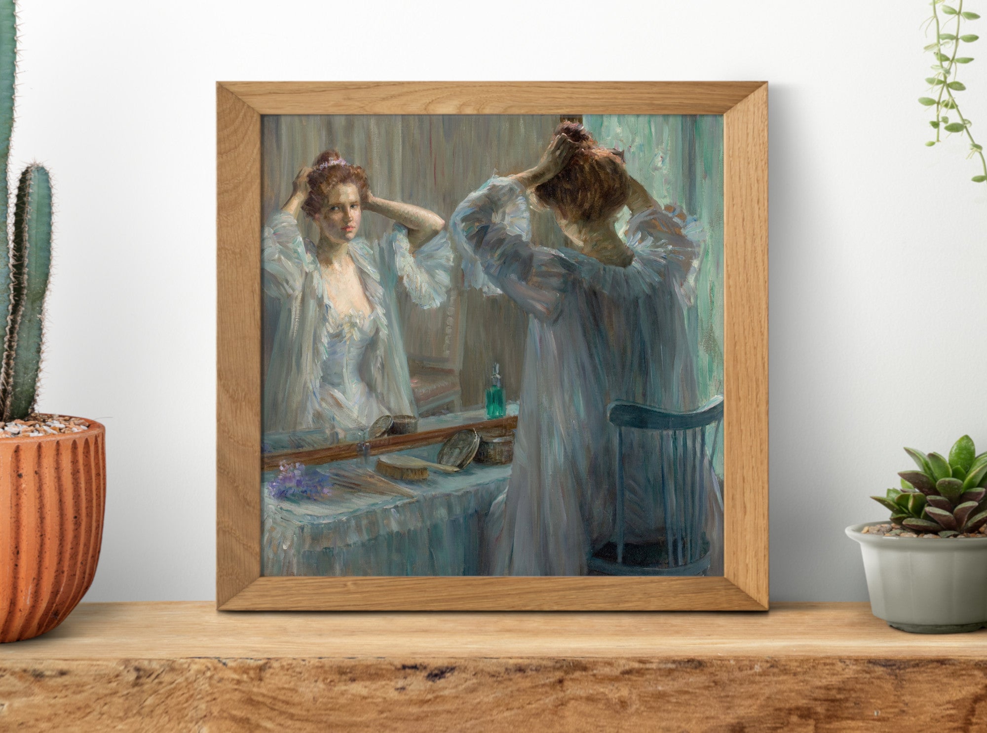 Louise Catherine Breslau, La Toilette (1898)