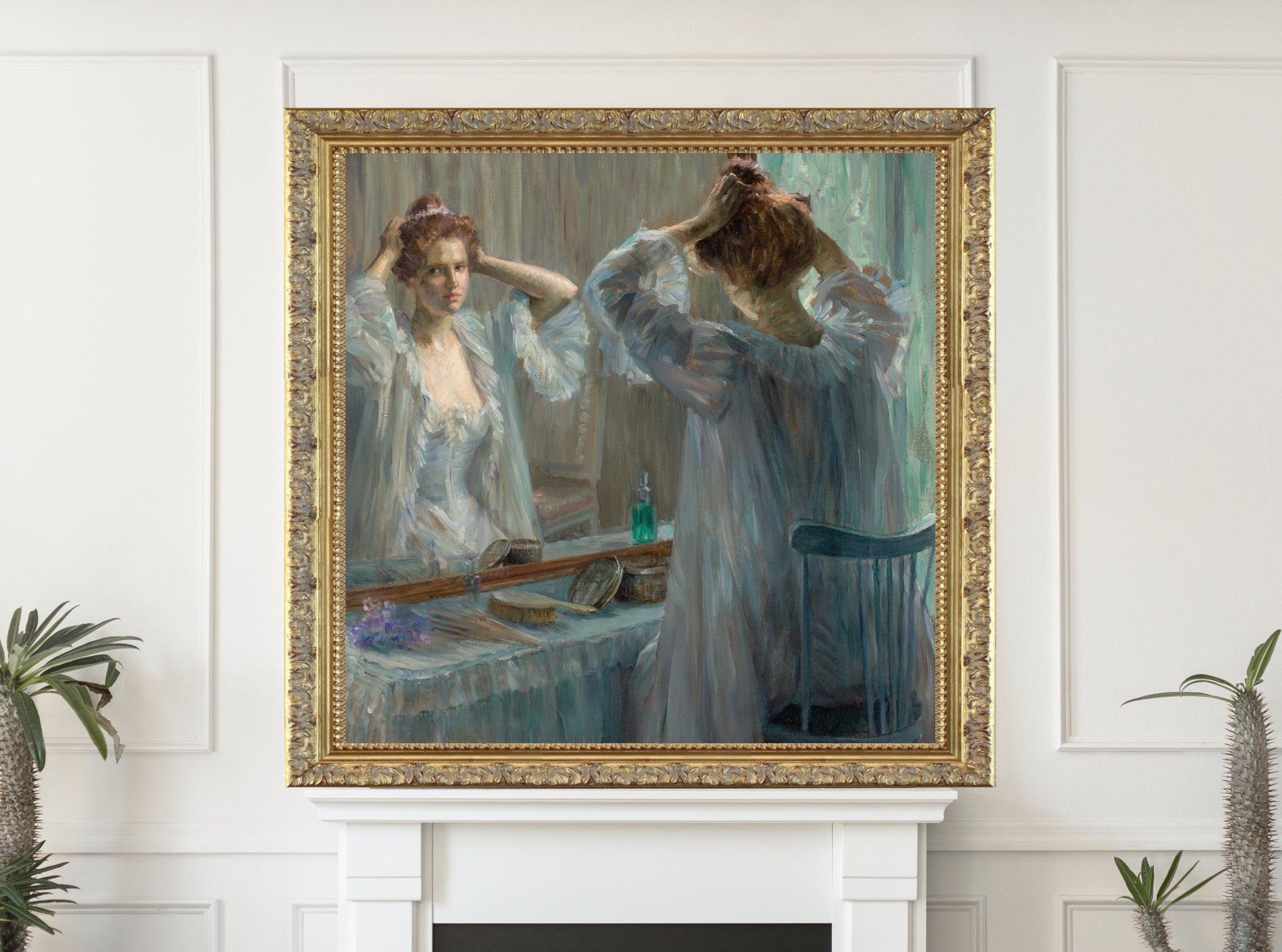 Louise Catherine Breslau, La Toilette (1898)