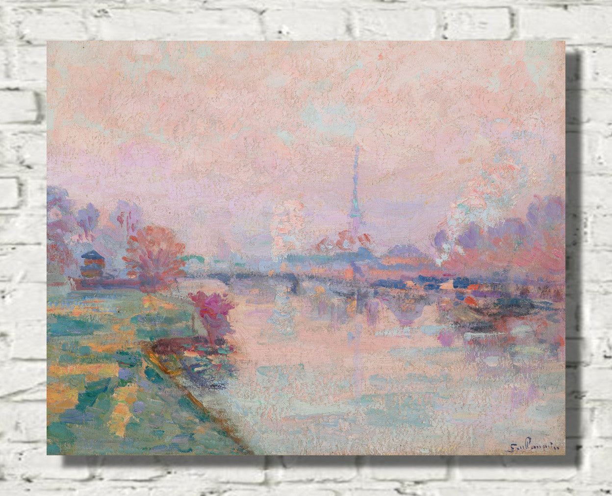 La Tour Eiffel à Paris (circa 1900), Armand Guillaumin