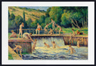 Maximilien Luce Print, Bathing in Bessy-sur-Cure (1908)