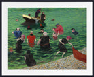 Swimming in Étretat, Félix Vallotton