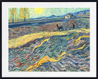 Vincent van Gogh Print, Ploughman in a Field (1889)