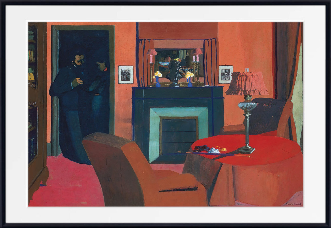 La chambre rouge, Félix Vallotton