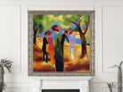 August Macke Print, Lady in The Green Jacket (1913)