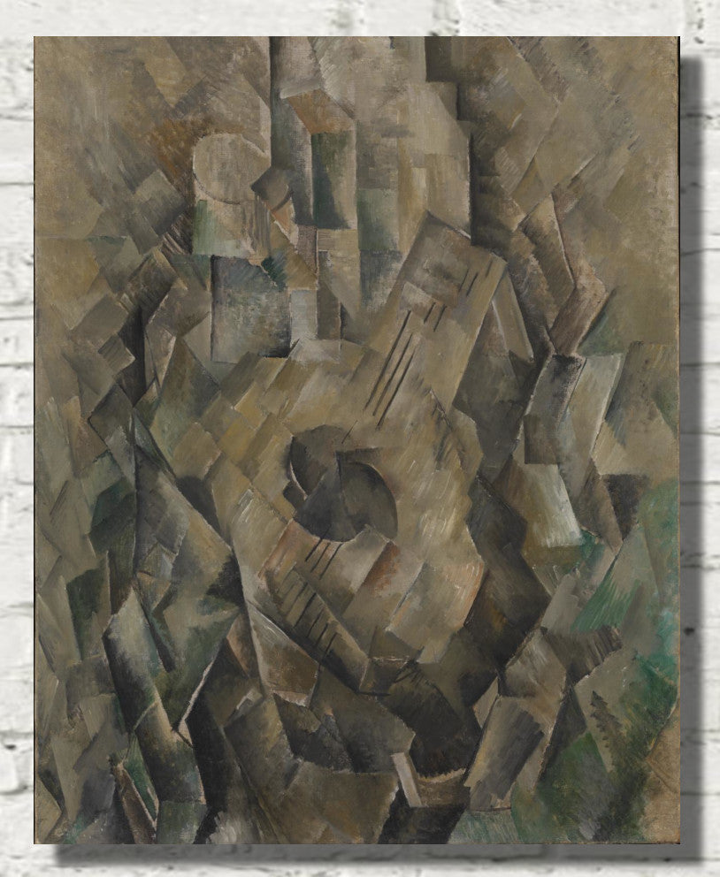 La guitare (Mandora, La Mandore), Georges Braque