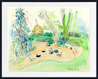 The duck pond at the mill by Raoul Dufy