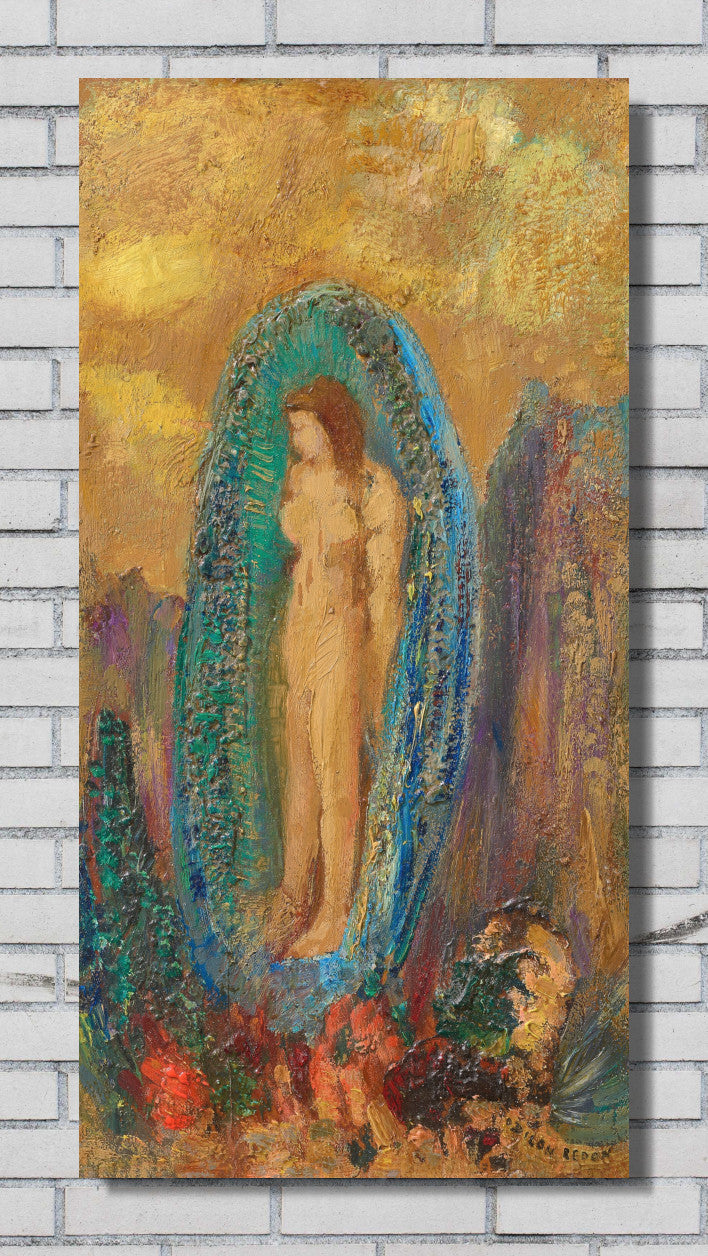 The birth of Venus or Auric Egg by Odilon Redon