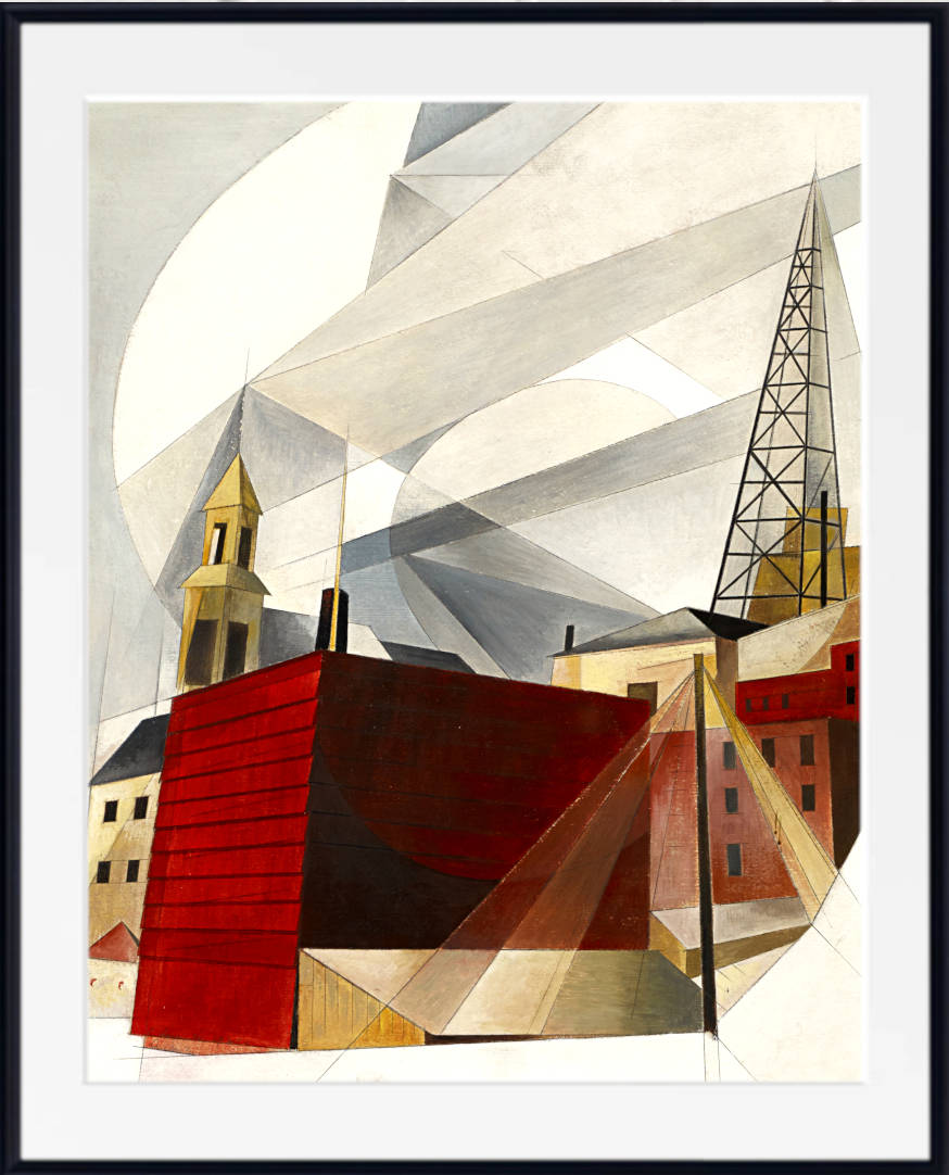 Lancaster (1921), Charles Demuth Print