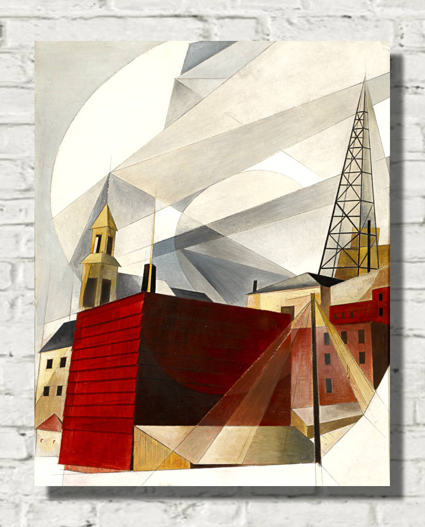 Lancaster (1921), Charles Demuth Print