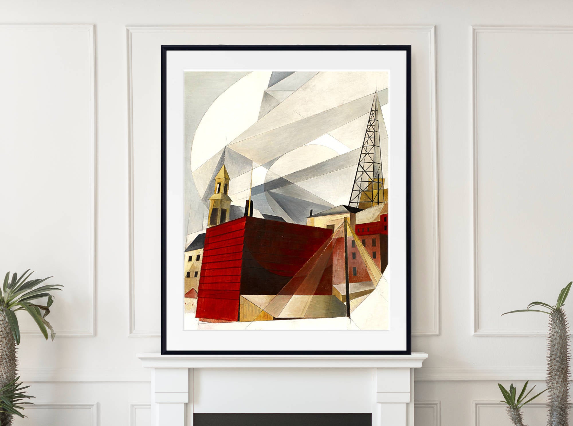Lancaster (1921), Charles Demuth Print