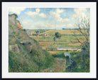 Camille Pissarro Print, Landscape, Bazincourt (1881)