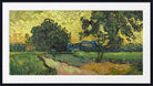 Vincent van Gogh Print, Landscape at twilight (1890)