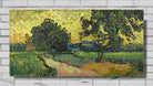 Vincent van Gogh Print, Landscape at twilight (1890)