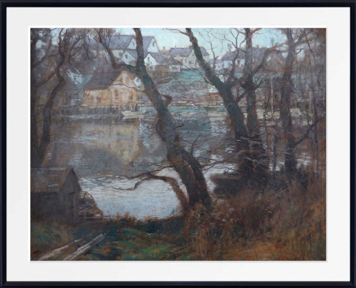 Landscape of New England Town, Paul Cornoyer