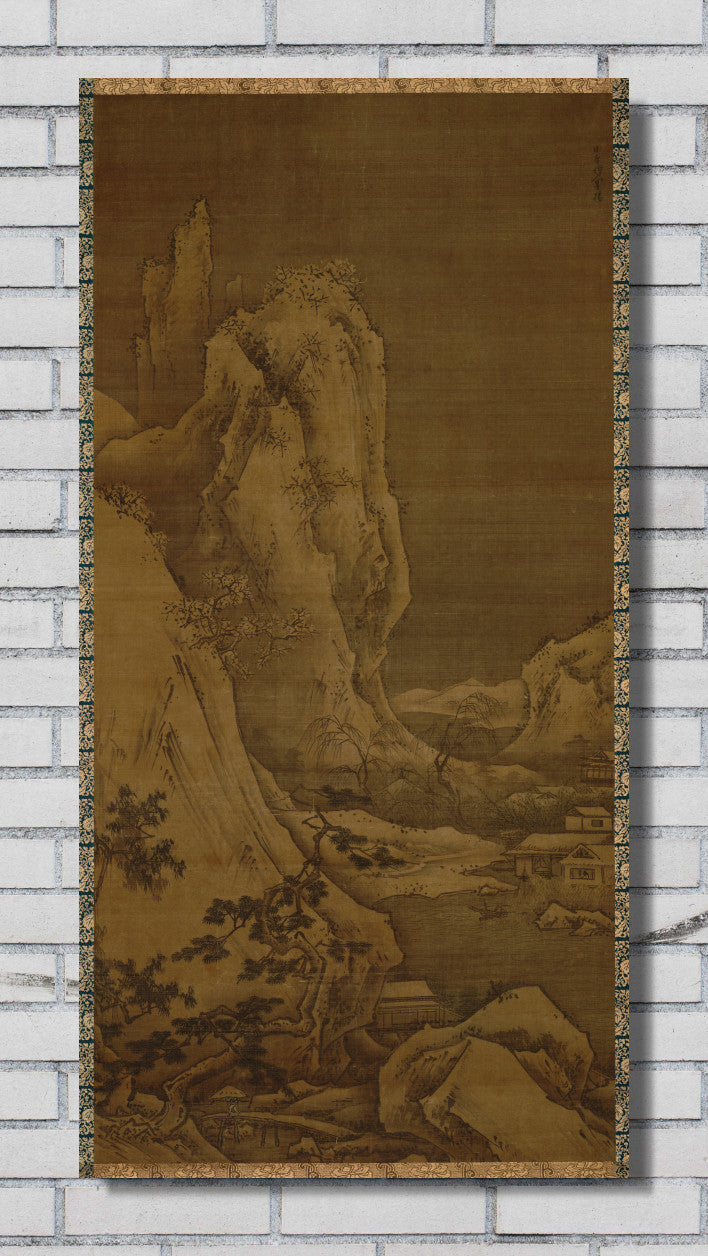 Landscape of Four Seasons, Winter by Sesshu Toyo