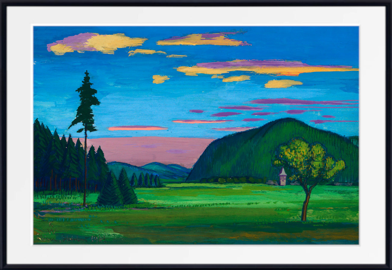 Landscape III (1943), Karl Wiener Print