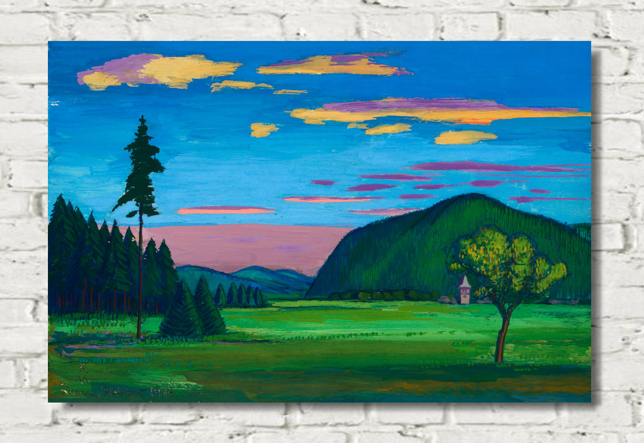 Landscape III (1943), Karl Wiener Print