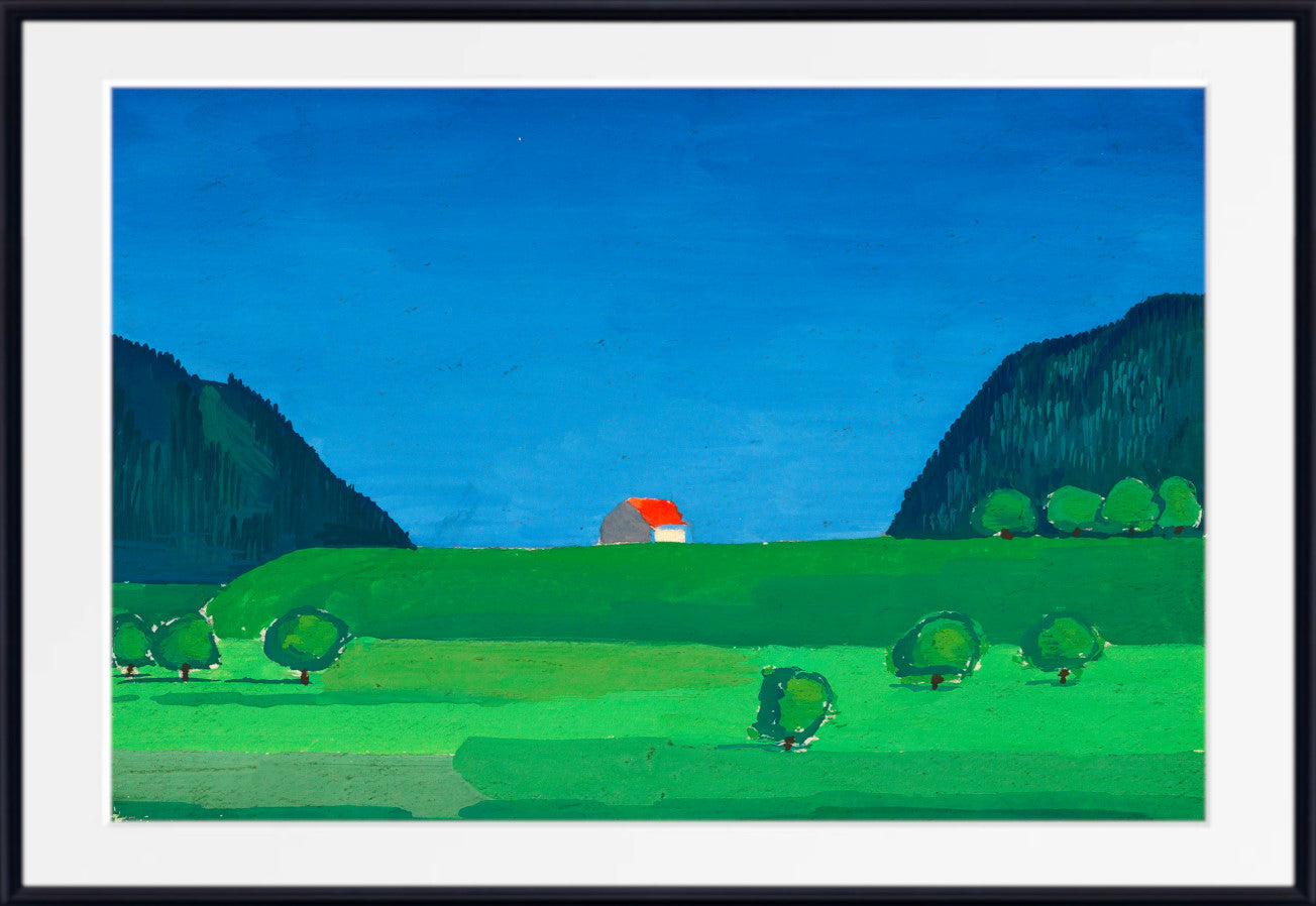Landscape (1943), Karl Wiener Print