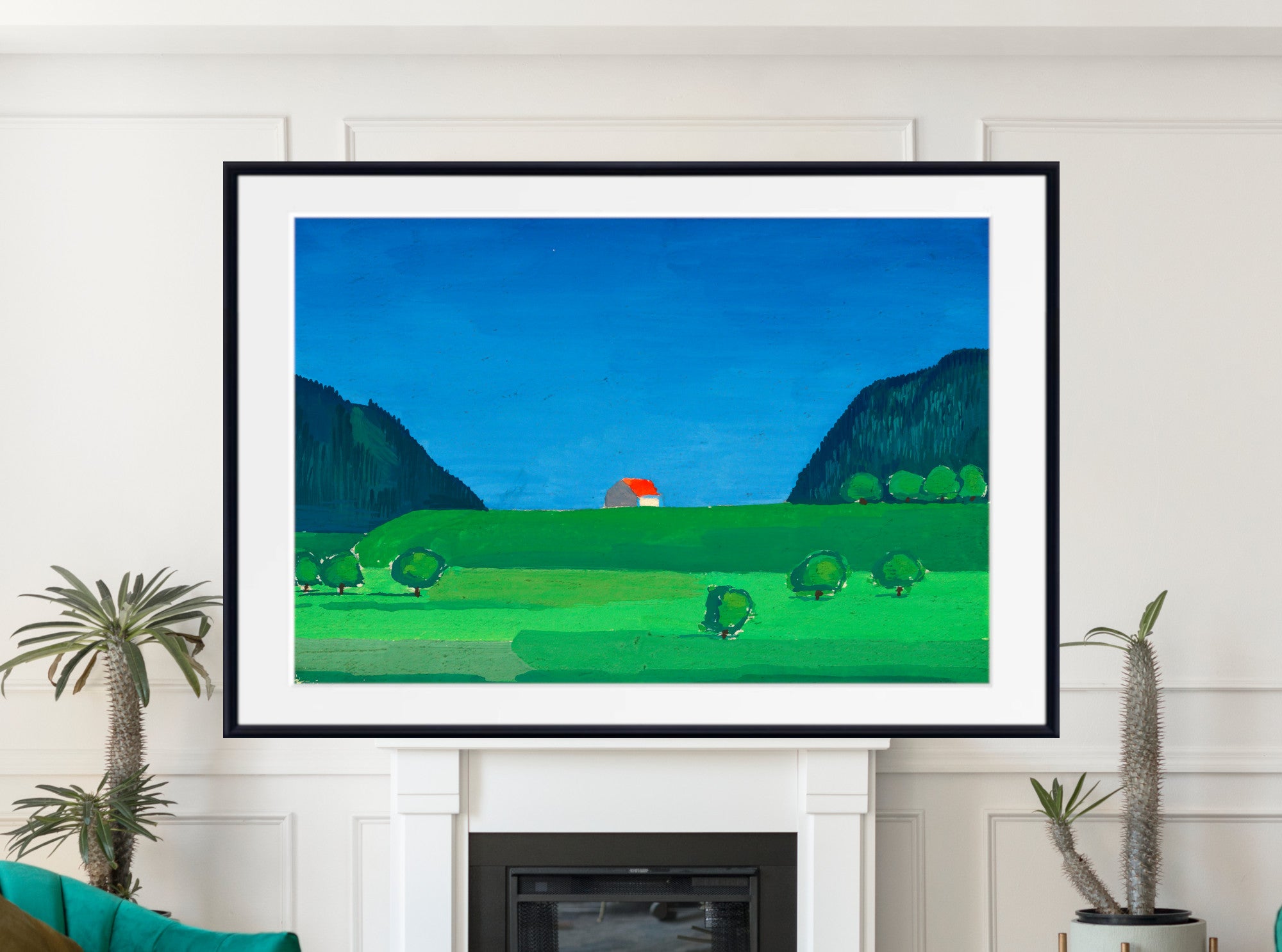 Landscape (1943), Karl Wiener Print