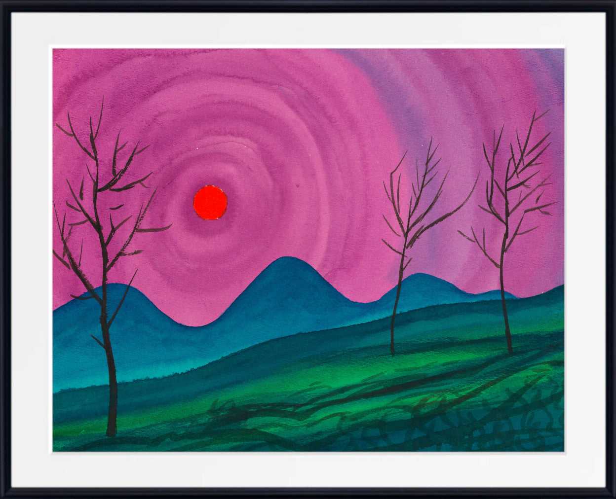 Landscape (1928), Karl Wiener Print