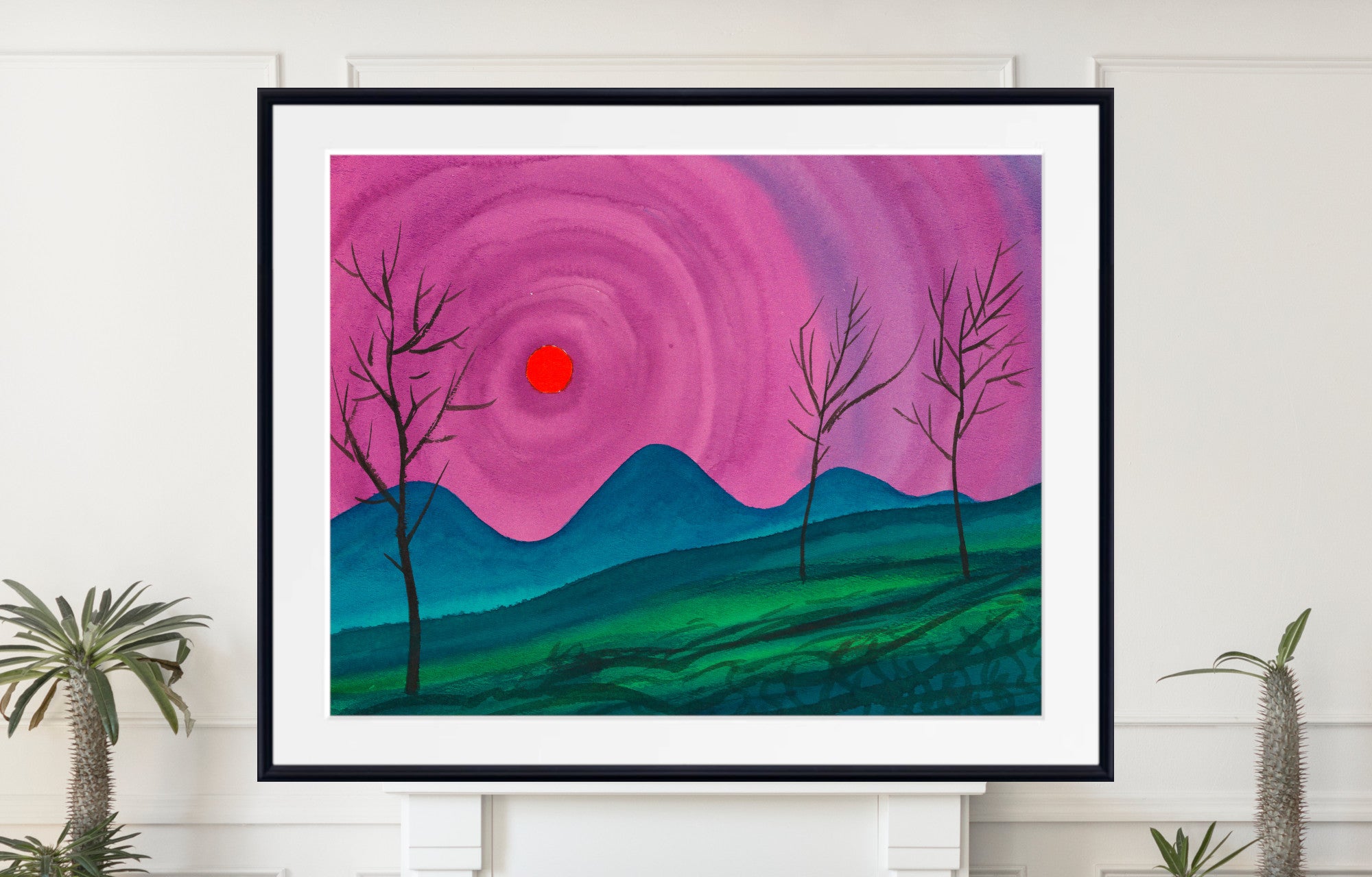 Landscape (1928), Karl Wiener Print