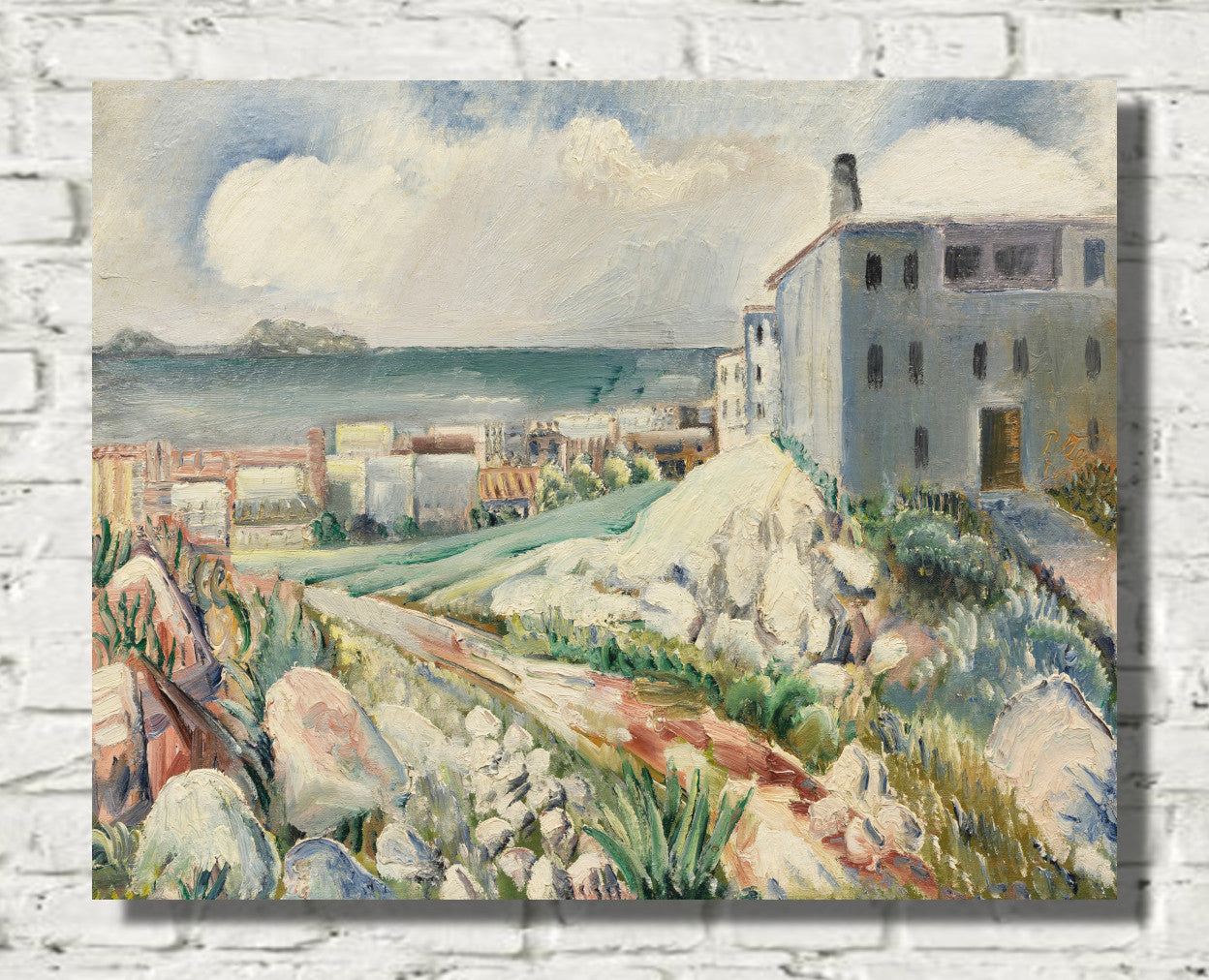 Landscape near Marseille (1930) by Paul Kleinschmidt