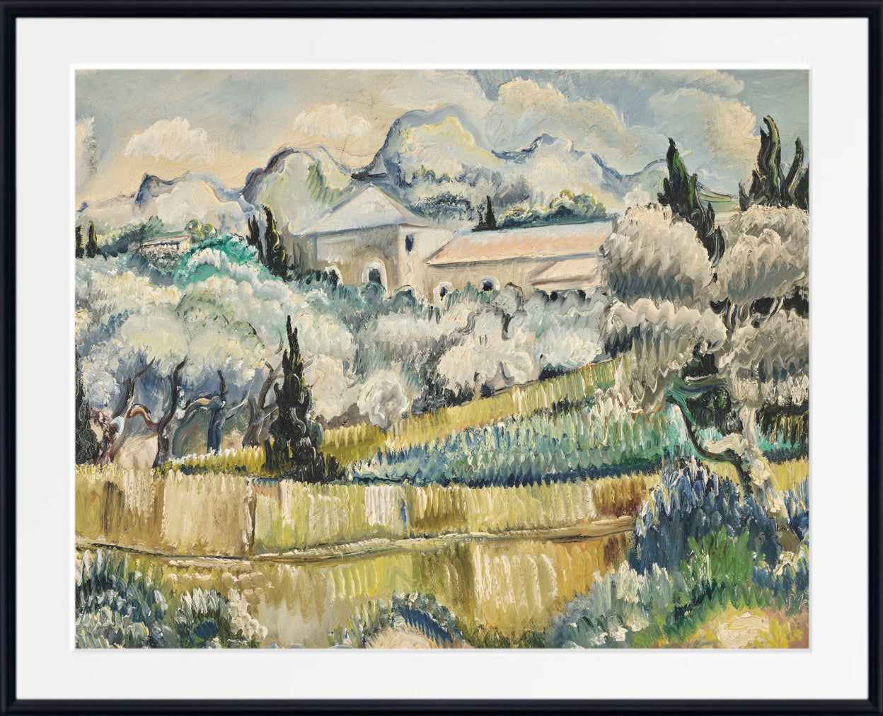 Landscape in Southern France (1938) by Paul Kleinschmidt