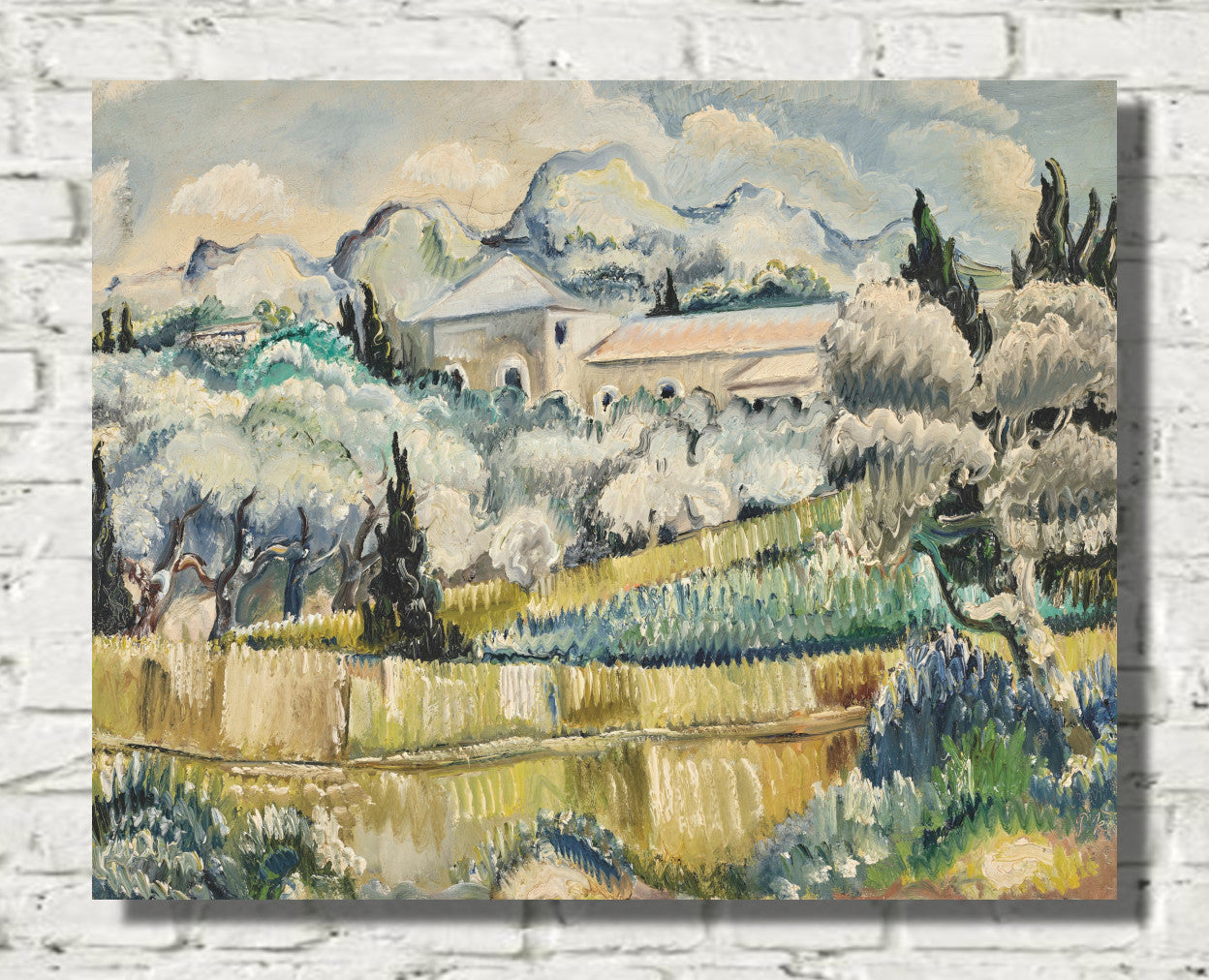 Landscape in Southern France (1938) by Paul Kleinschmidt