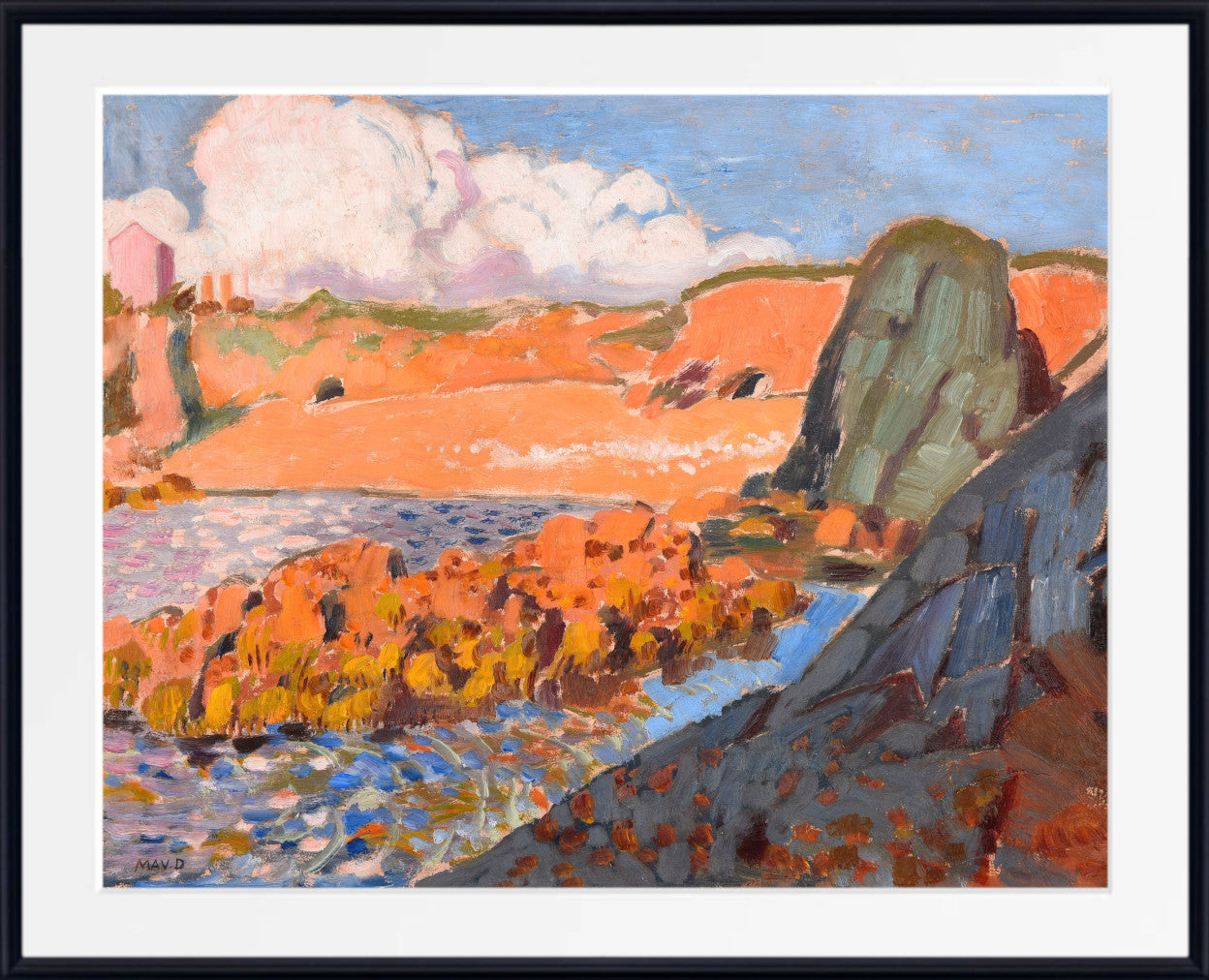The Red Beach (1901) by Maurice Denis
