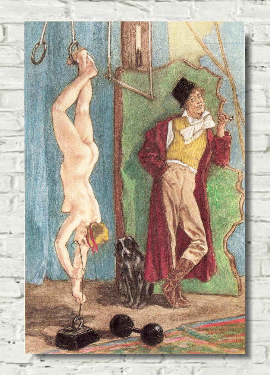 Félicien Rops Illustration - La répétition