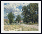 Alfred Sisley Print,  The road to Marly-le-Roi (1875)