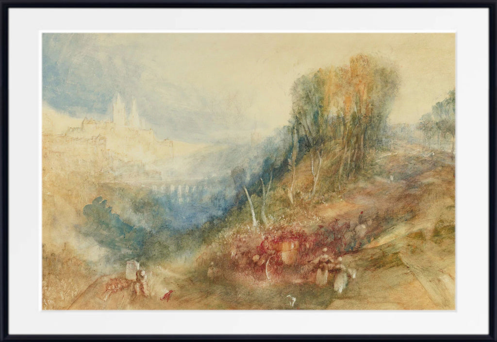 Lausanne From The West (1816) by William Turner