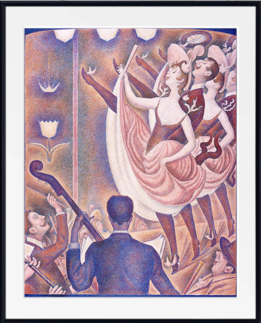 Georges Seurat Print : The Chaos (c1889)