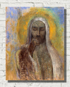 Le Christ du silence by Odilon Redon