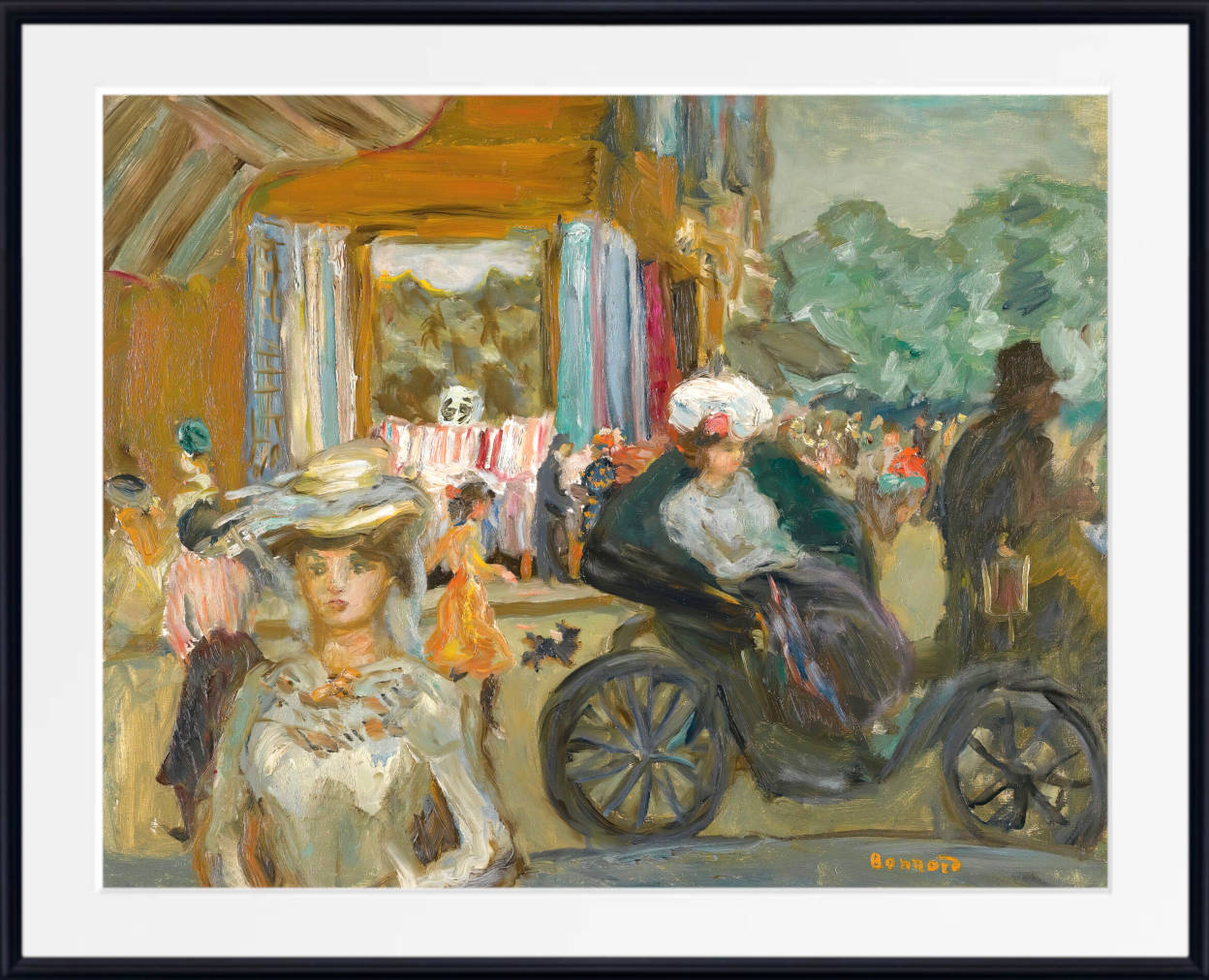 Pierre Bonnard Print, Le Fiacre (The Carriage) (1898)
