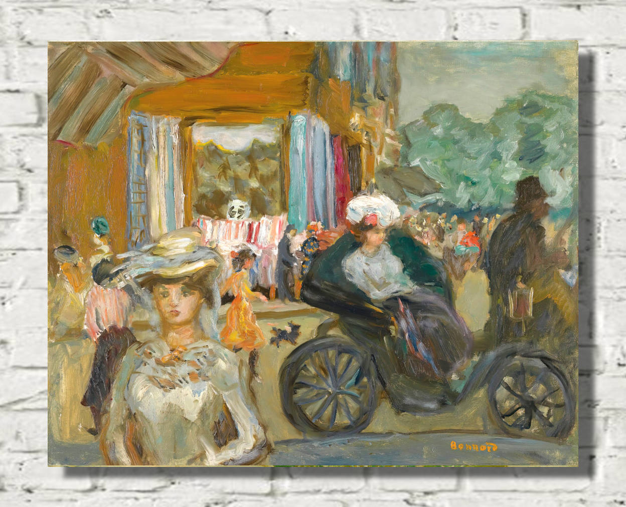 Pierre Bonnard Print, Le Fiacre (The Carriage) (1898)