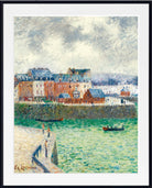 Gustave Loiseau Print, The Port (The Outer Port of Dieppe) (1903)