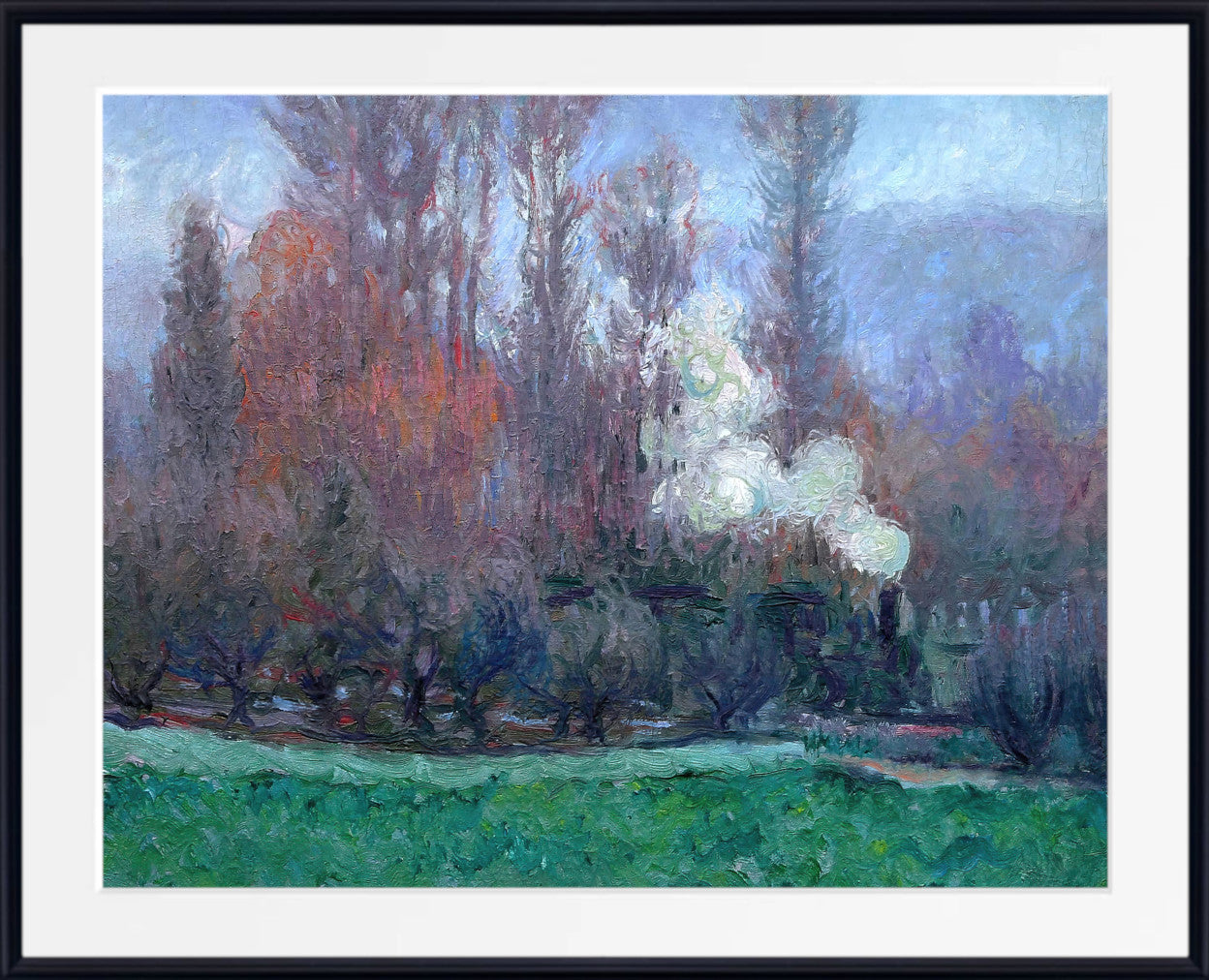 Le Train à Giverny (1904), Theodore Earl Butler