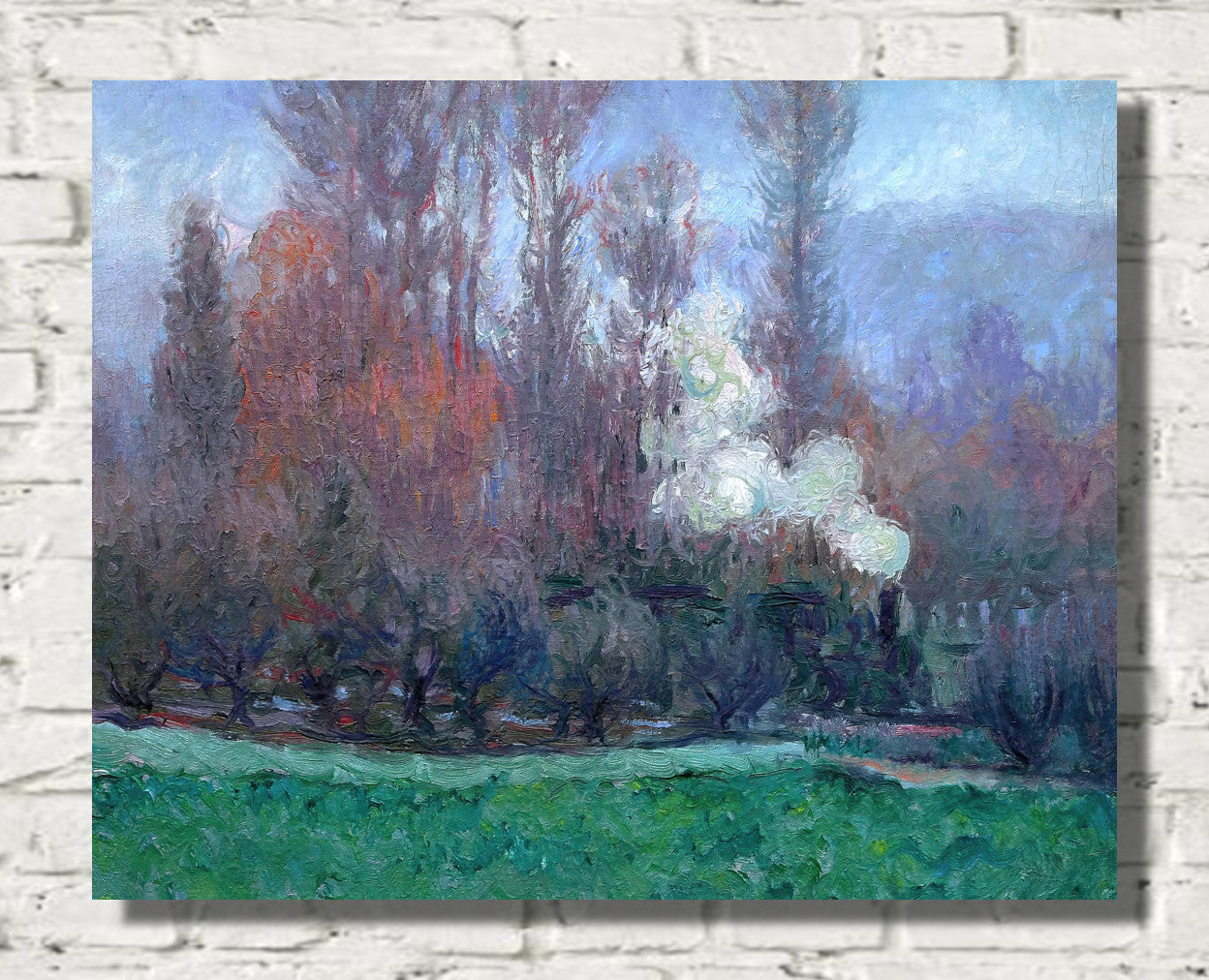 Le Train à Giverny (1904), Theodore Earl Butler