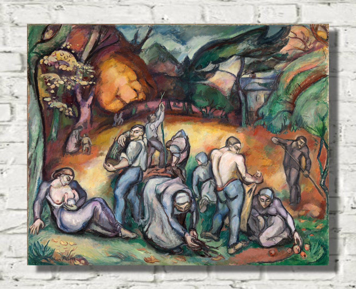 Le Travail à l'Automne by Othon Friesz